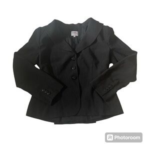 Armani Collezioni Antinea SRL Striped Jacket Blazer Size 14